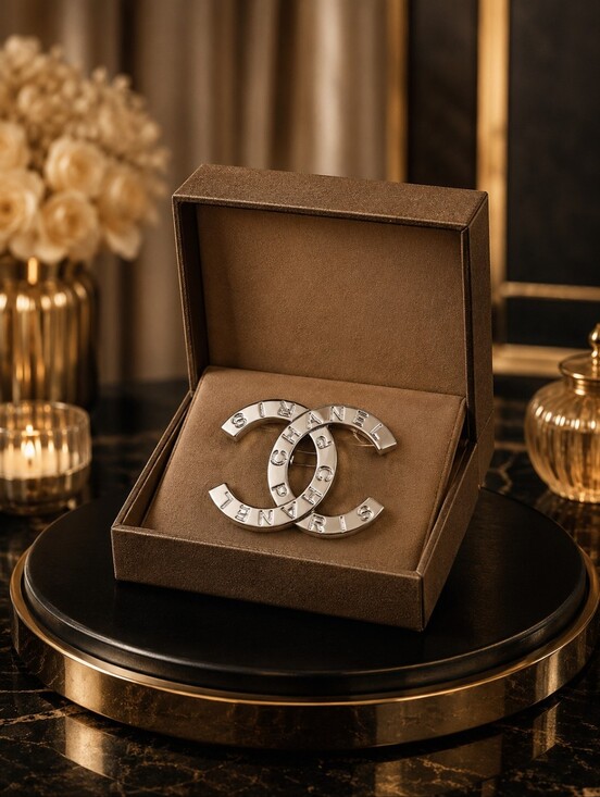 Jewelry - CC Monogram Brooch